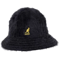 Kangol Furgora Casual Bucket Hat - Black/Gold