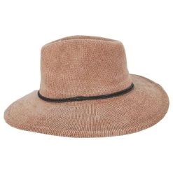 Scala Celaya Knit Chenille Safari Fedora Hat -Bailey Hat Shop 418922