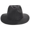 Wesley Packable Wool Felt Fedora Hat - Blackwash -Bailey Hat Shop 419753