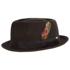 Kids' Wool Felt C-Crown Trilby Fedora Hat -Bailey Hat Shop 419766