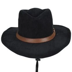 Holebrook Brushed Poly Blend Outback Hat
