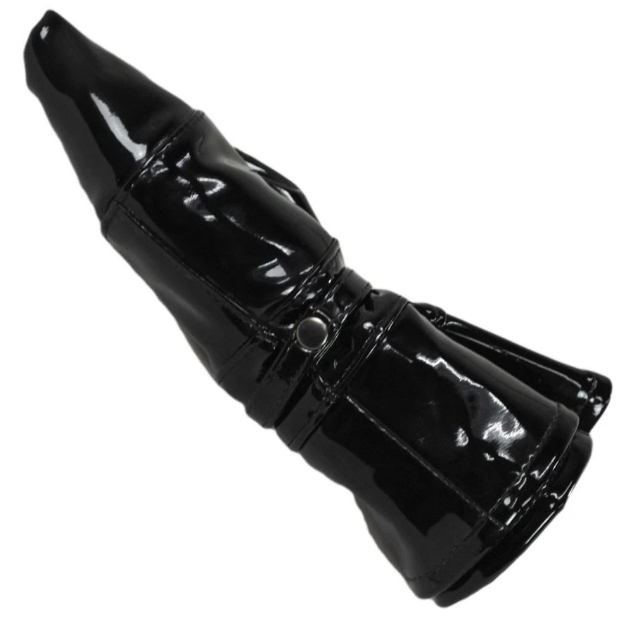 Eliane Rollable Vegan Patent Leather Bucket Hat 5 Eliane Rollable Vegan Patent Leather Bucket Hat - Image 3