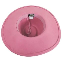 Scala Calista Wide Brim Wool Felt Fedora Hat -Bailey Hat Shop 421545