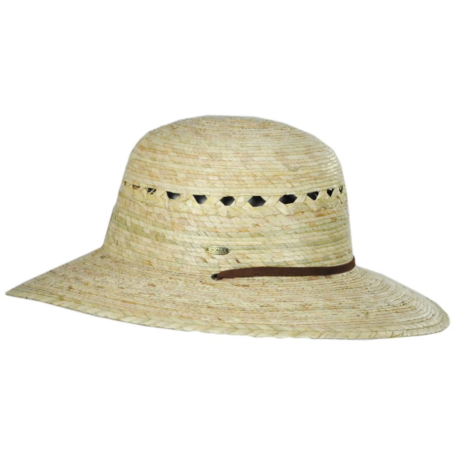 Scala Synnove Palm Straw Sun Hat 4 Scala Synnove Palm Straw Sun Hat - Image 2