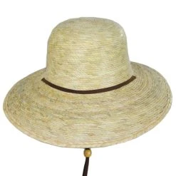 Scala Annabel Palm Straw Facesaver Hat