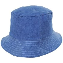 Stetson Quentin Reversible Patchwork Denim Bucket Hat -Bailey Hat Shop 426614