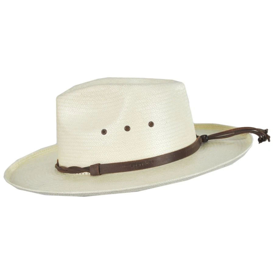 Stetson Helena Toyo Straw Outback Hat 4 Stetson Helena Toyo Straw Outback Hat - Image 2