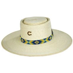 CHARLIE 1 HORSE Mamacita Palm Straw Gambler Hat