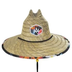 Kailua Straw Lifeguard Hat
