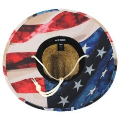 Liberty Straw Lifeguard Hat -Bailey Hat Shop 428828