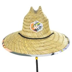 Barbados Straw Lifeguard Hat