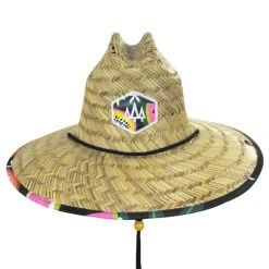 Blend Straw Lifeguard Hat