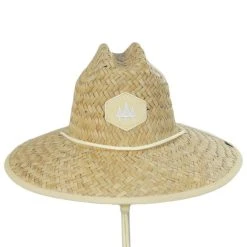 Butter Straw Lifeguard Hat