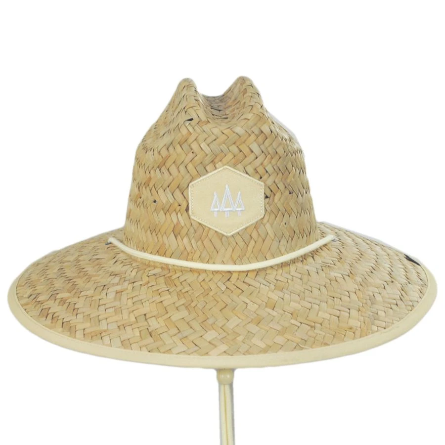 Butter Straw Lifeguard Hat 3 Butter Straw Lifeguard Hat