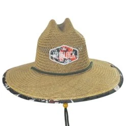 Fortune Straw Lifeguard Hat