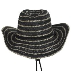 Samantha Braided Toyo Straw Western Hat