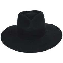 Amore Heart Wool Felt Fedora Hat