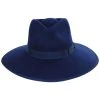 Jo Wool Felt Rancher Fedora Hat - Navy Wash -Bailey Hat Shop 430097