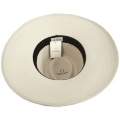 Jo Wool Felt Rancher Fedora Hat - Ivory -Bailey Hat Shop 430226