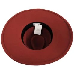 Joanna Wool Felt Fedora Hat - Orange -Bailey Hat Shop 430286