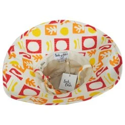 Holiday Retro Cotton Bucket Hat - White/Red -Bailey Hat Shop 431721