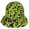 Kangol Carnival Casual Tropic Bucket Hat - Black/Green -Bailey Hat Shop 435729