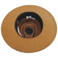 Stetson Juno Shantung Straw Fedora Hat 7 Stetson Juno Shantung Straw Fedora Hat -Bailey Hat Shop 437540
