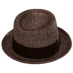 Bailey Waits Sewn Braid Straw Pork Pie Hat