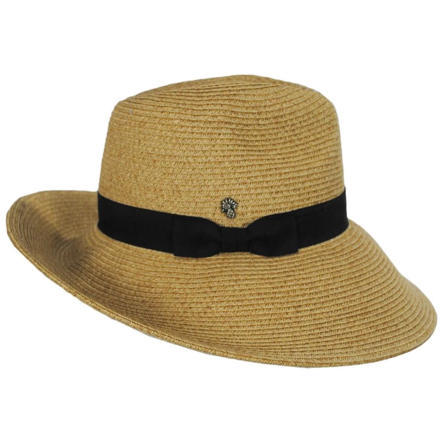 Tommy Bahama Weddell Braided Toyo Straw Fedora Hat 4 Tommy Bahama Weddell Braided Toyo Straw Fedora Hat - Image 2