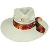 CHARLIE 1 HORSE Chisos Shantung Straw Fedora Hat