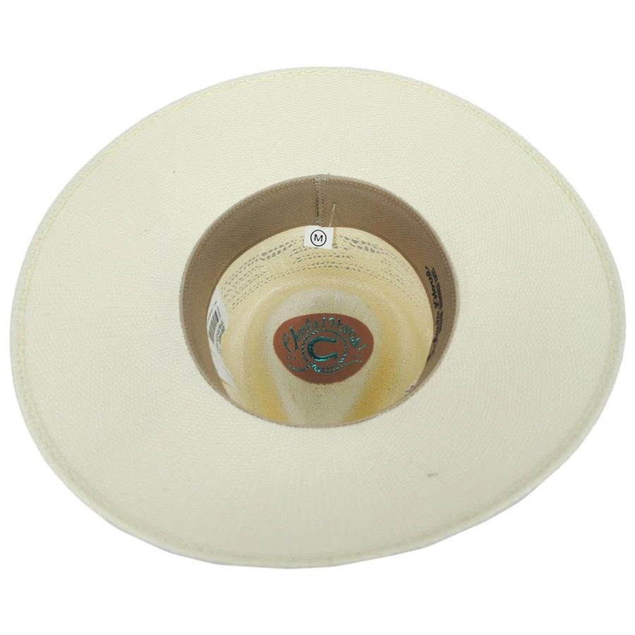 CHARLIE 1 HORSE Chisos Shantung Straw Fedora Hat 5 CHARLIE 1 HORSE Chisos Shantung Straw Fedora Hat - Image 3
