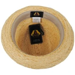 Oceanside Raffia Straw Fedora Hat -Bailey Hat Shop 442454