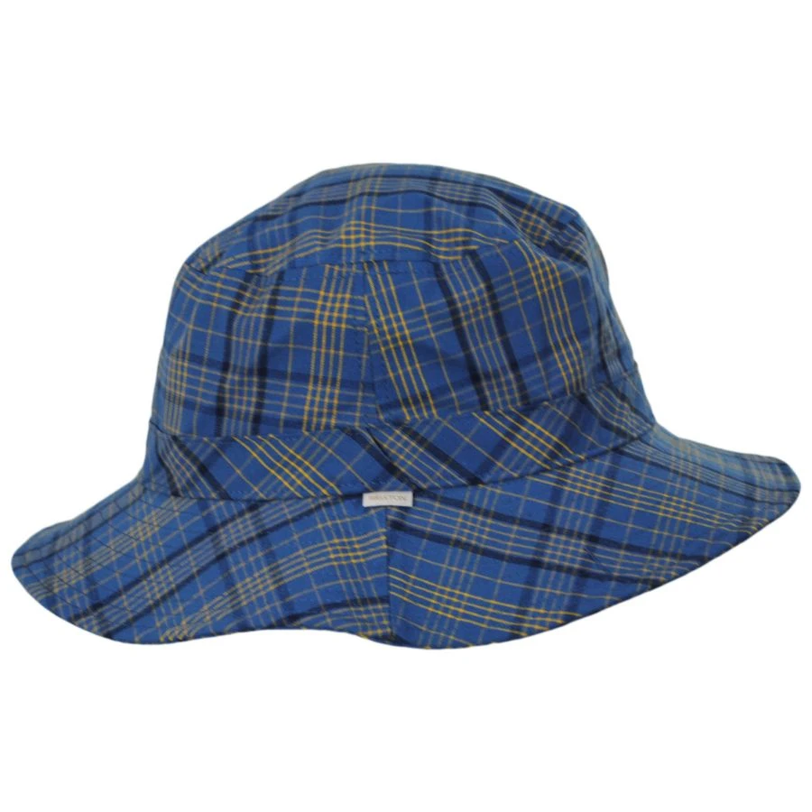 Petra Packable Cotton Blend Plaid Bucket Hat 4 Petra Packable Cotton Blend Plaid Bucket Hat - Image 2