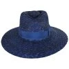 Joanna Wheat Straw Fedora Hat - Blue 1 Joanna Wheat Straw Fedora Hat - Blue -Bailey Hat Shop 443280