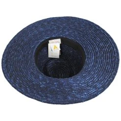 Joanna Wheat Straw Fedora Hat - Blue -Bailey Hat Shop 443286