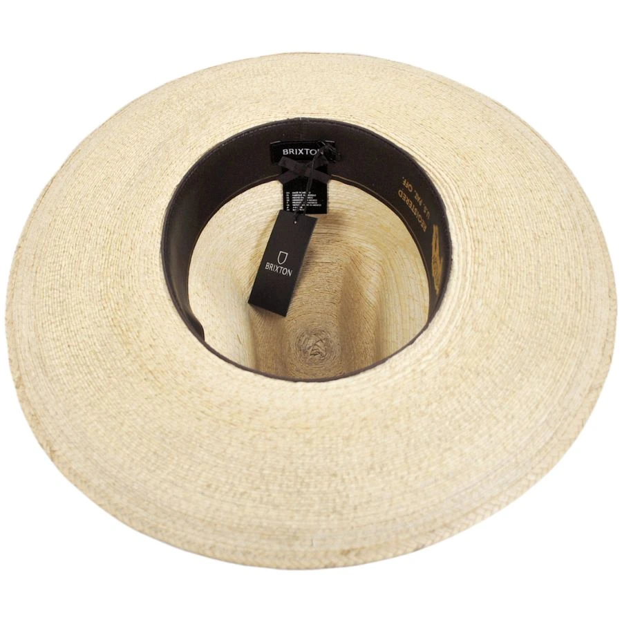 Sedona Reserve Palm Straw Cowboy Hat - Natural 5 Sedona Reserve Palm Straw Cowboy Hat - Natural - Image 3