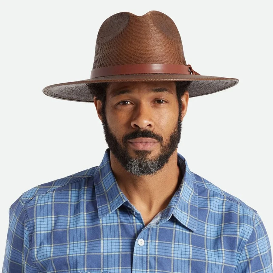 Field Proper Palm Straw Fedora Hat 3 Field Proper Palm Straw Fedora Hat
