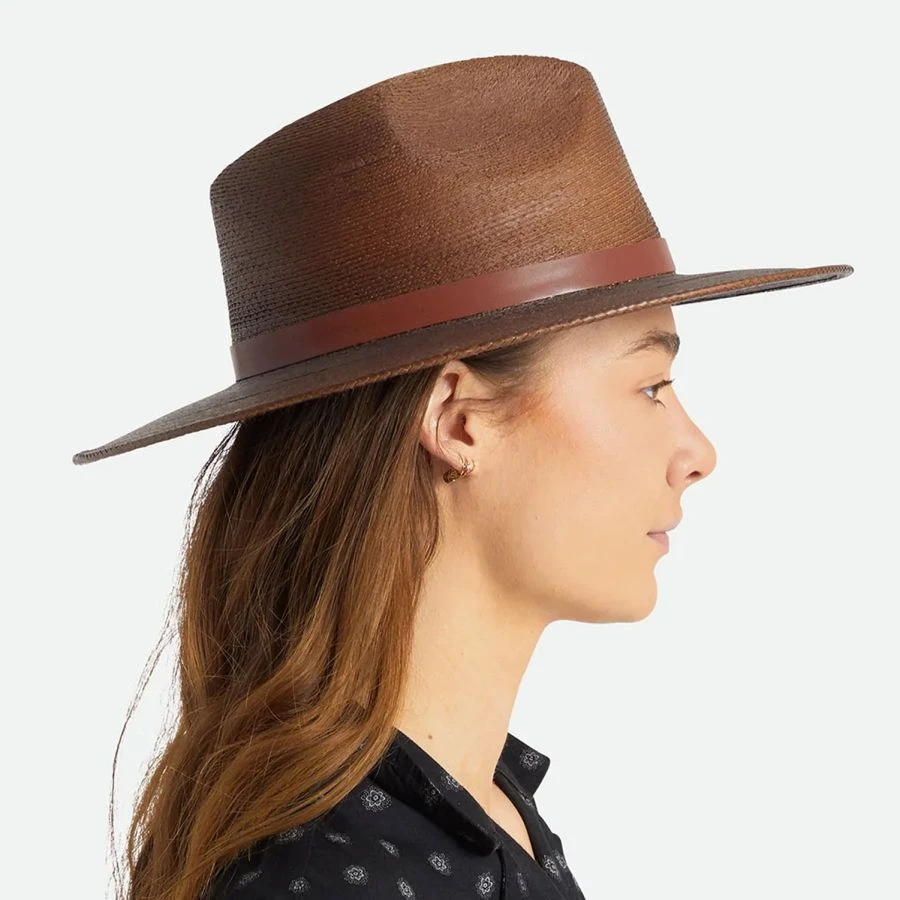 Field Proper Palm Straw Fedora Hat 4 Field Proper Palm Straw Fedora Hat - Image 2