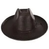 Sedona Reserve Palm Straw Cowboy Hat - Dark Brown 2 Sedona Reserve Palm Straw Cowboy Hat - Dark Brown -Bailey Hat Shop 444888