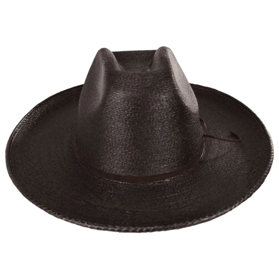 Sedona Reserve Palm Straw Cowboy Hat - Dark Brown 3 Sedona Reserve Palm Straw Cowboy Hat - Dark Brown