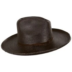 Alternative view of Sedona Reserve Palm Straw Cowboy Hat - Dark Brown