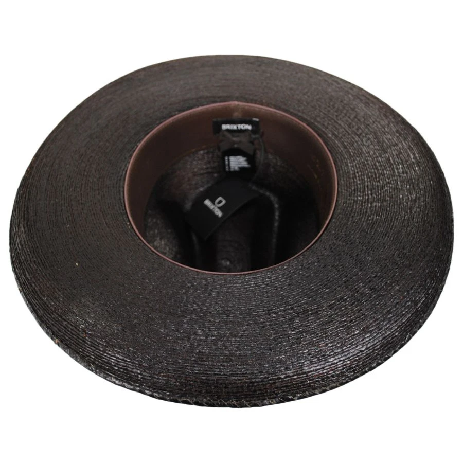 Sedona Reserve Palm Straw Cowboy Hat - Dark Brown 5 Sedona Reserve Palm Straw Cowboy Hat - Dark Brown - Image 3