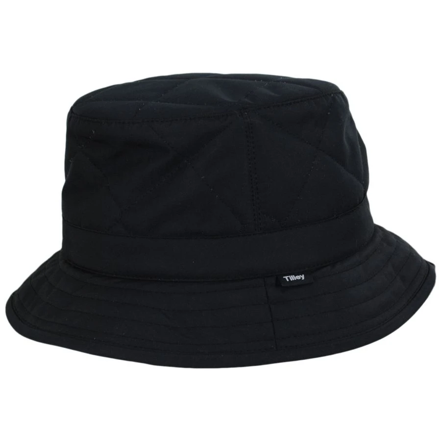 Quilted Duck Down Bucket Hat 4 Quilted Duck Down Bucket Hat - Image 2