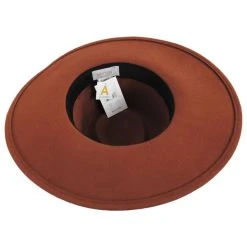 Joanna Wool Felt Fedora Hat - Caramel -Bailey Hat Shop 447590