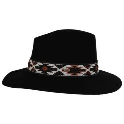Scala Dona Wool Felt Safari Fedora Hat -Bailey Hat Shop 447704