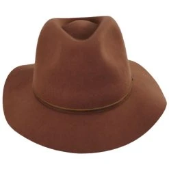 Wesley Packable Wool Felt Fedora Hat