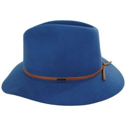 Wesley Wool Felt Floppy Fedora Hat - Teal -Bailey Hat Shop 449435