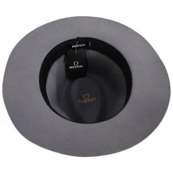 Wesley Wool Felt Floppy Fedora Hat - Gray -Bailey Hat Shop 449513