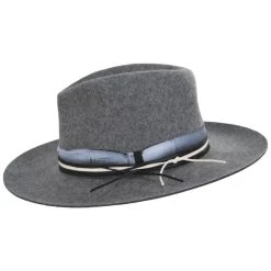 Goorin Bros Langum Wool Felt Wide Brim Fedora Hat -Bailey Hat Shop 452307