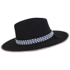 Alternative view of Goorin Bros Hickory Knolls Wool Felt Wide Brim Fedora Hat
